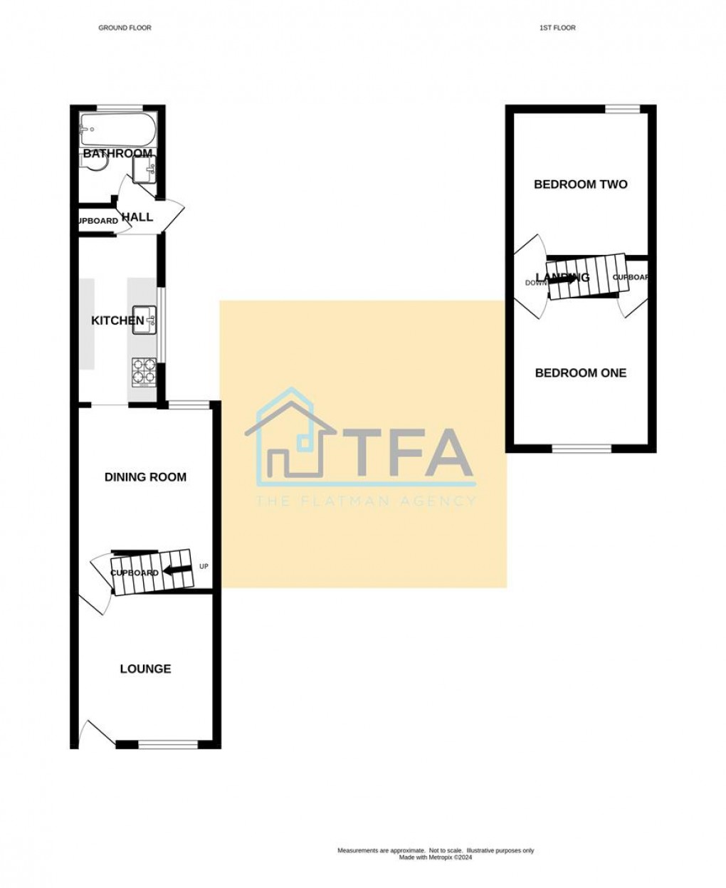 Floorplan for Blenheim Gardens, Reading, Berkshire