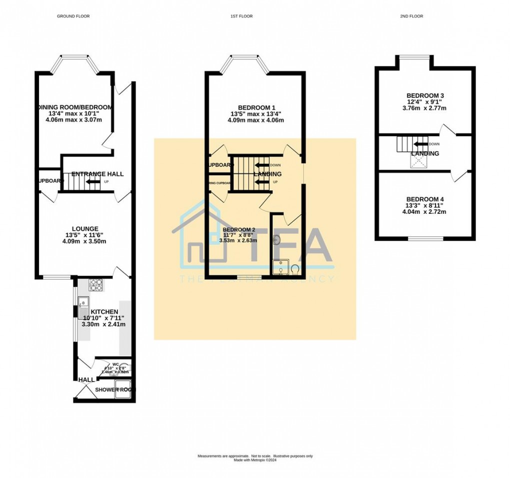 Floorplan for Basingstoke Road, Reading