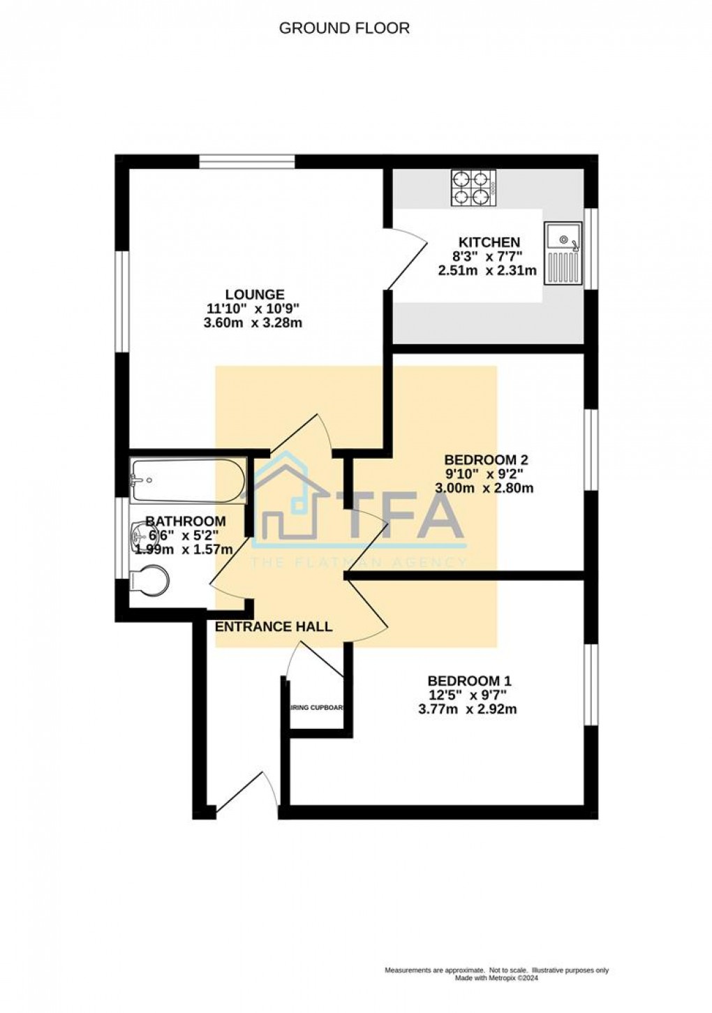 Floorplan for Alexandra Road, Reading