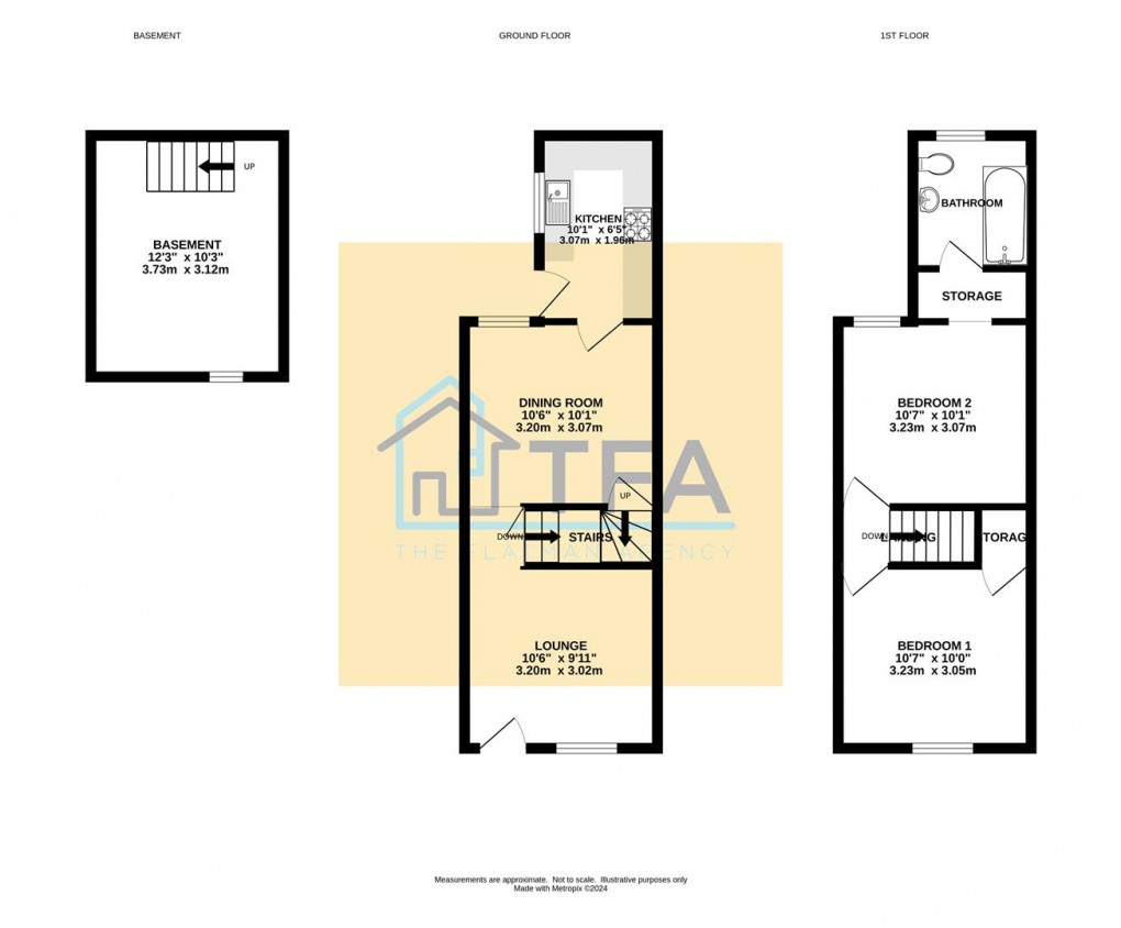 Floorplan for St. Johns Hill, Reading