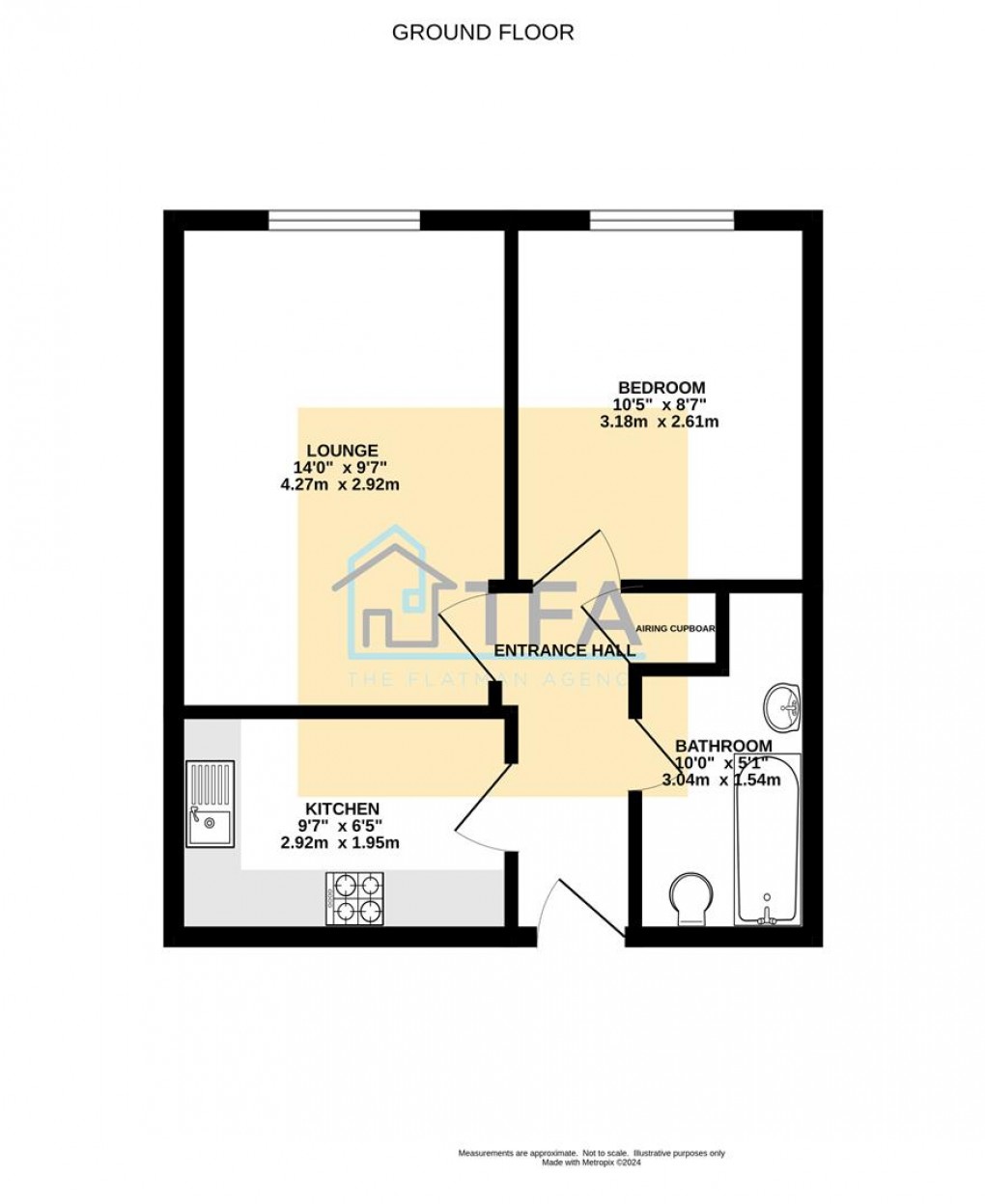 Floorplan for Addington Road, Reading