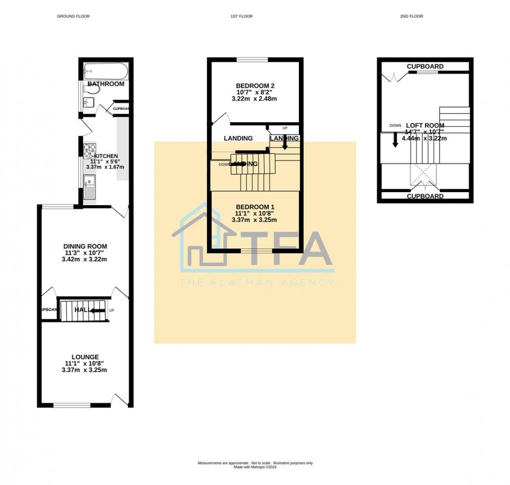 Floorplan for Eldon Street, Reading, Berkshire