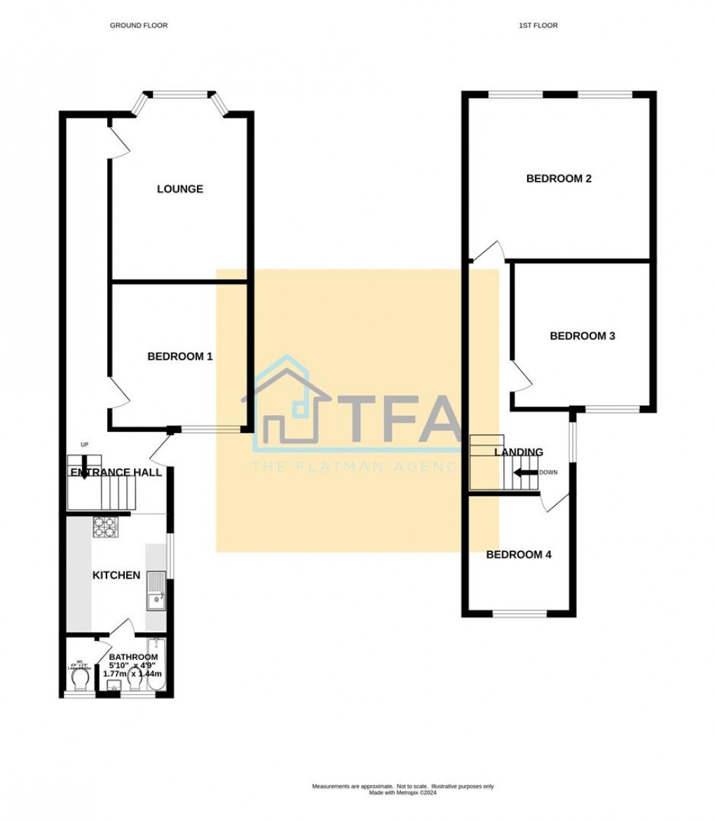 Floorplan for Junction Road, Reading, Berkshire