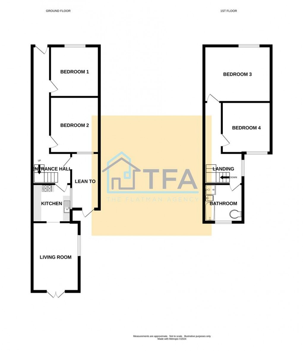 Floorplan for Donnington Gardens, Reading, Berkshire