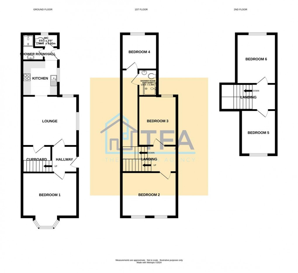 Floorplan for Cholmeley Road, East Reading