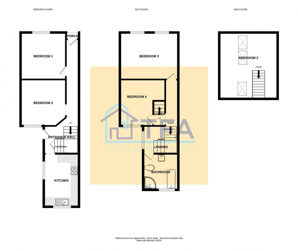 Floorplan for Donnington Gardens, Reading, Berkshire