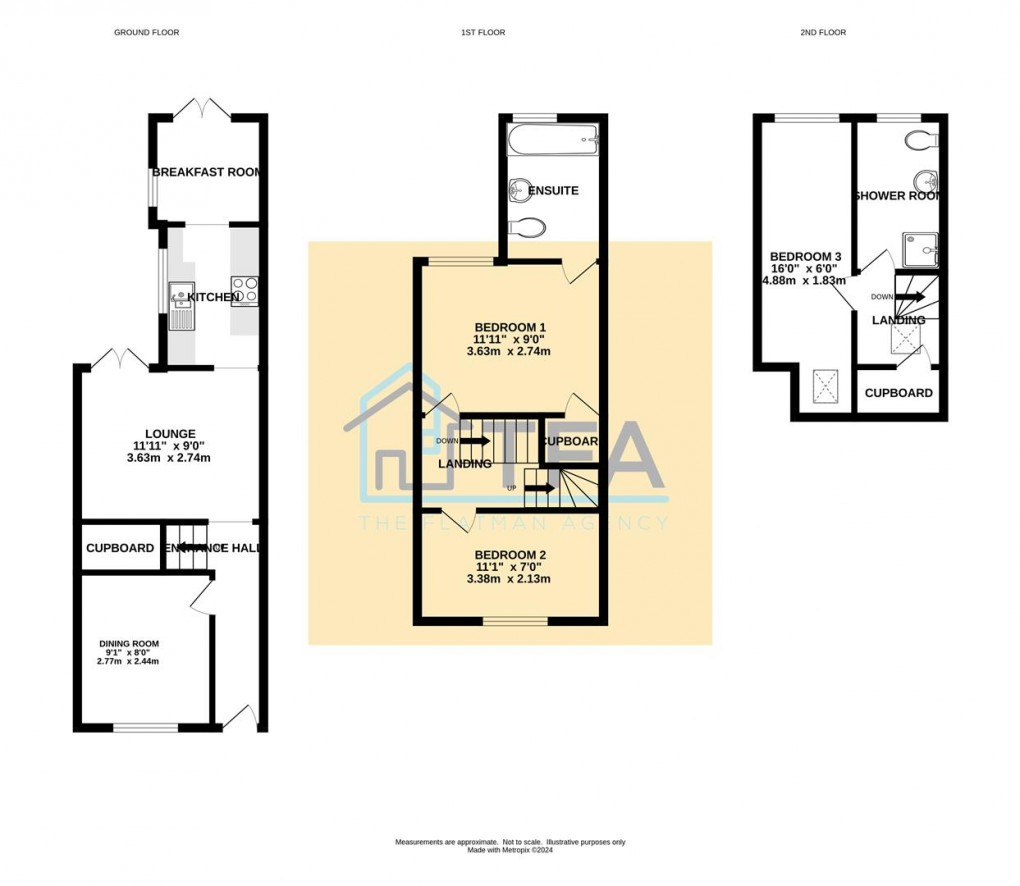 Floorplan for Cardigan Road, Reading