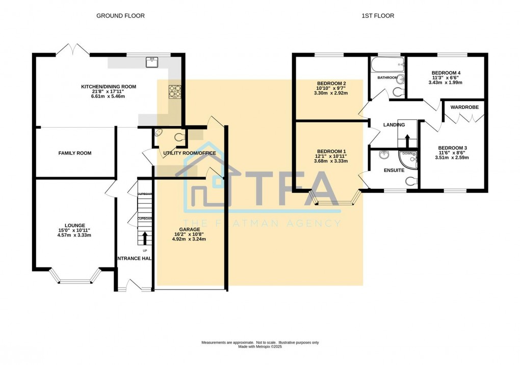 Floorplan for Beech Lane, Earley, Reading